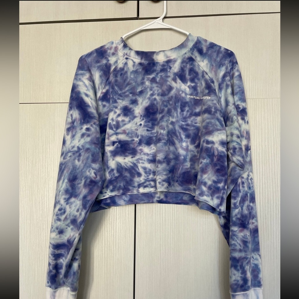 Spiritual Gangster cropped sweatshirt